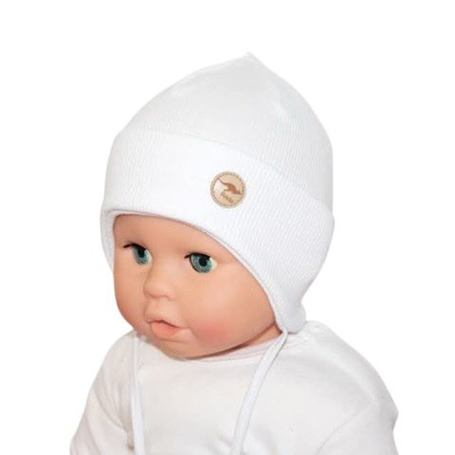  Dodo, novorodenecká čiapka na viazanie