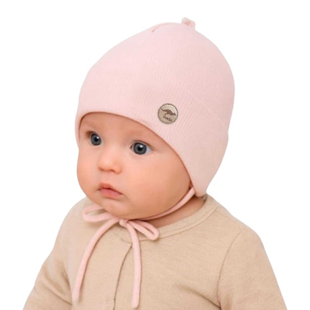  Dodo, novorodenecká čiapka na viazanie