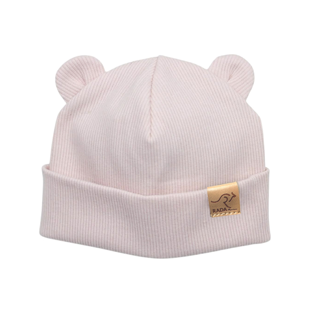 Bady, novorodenecká čiapka Rada s lemom, bez šnúrok