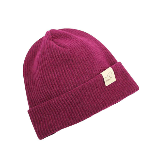 Teo, čiapka na zimu podšitá flísom s patentom, Rada