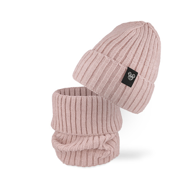 Dievčenská súprava na zimu s nákrčníkom Ajs, 54-56 cm