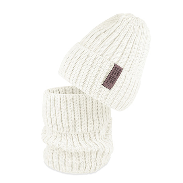 Dievčenská a dámska súprava na zimu s nákrčníkom Ajs, 54-56 cm