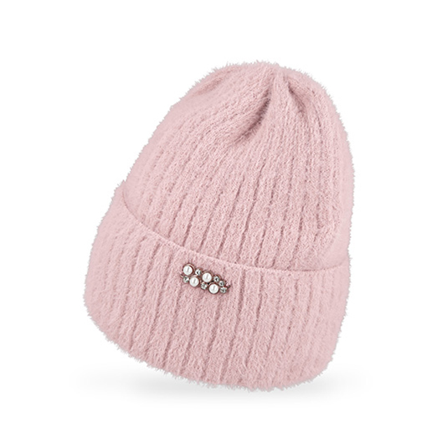 Dámska zimná čiapka s patentom Ajs 56-58 cm