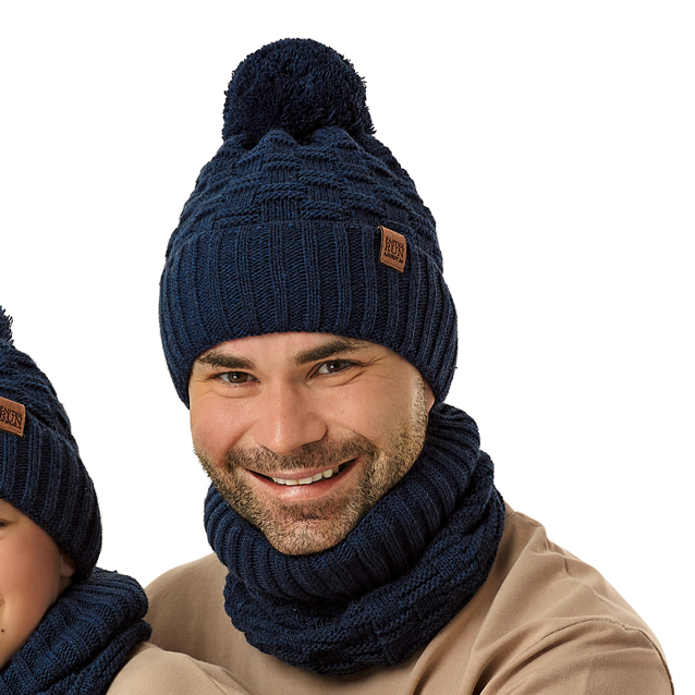 Chlapčenská a pánska súprava s nákrčníkom 56-58 cm