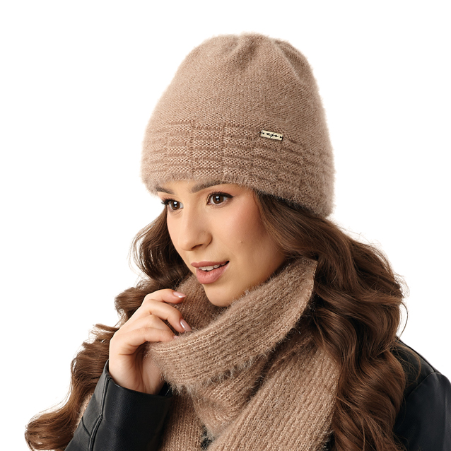 Dámska čiapka na zimu 56-58 cm