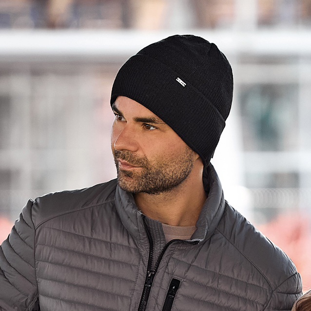 Pánska zimná čiapka Ajs s patentom